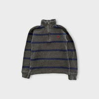 RL Stripe Henley Knit Jumper, Size 5