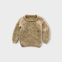 Bubawear Cream Speckle Knit Jumper, Size 1
