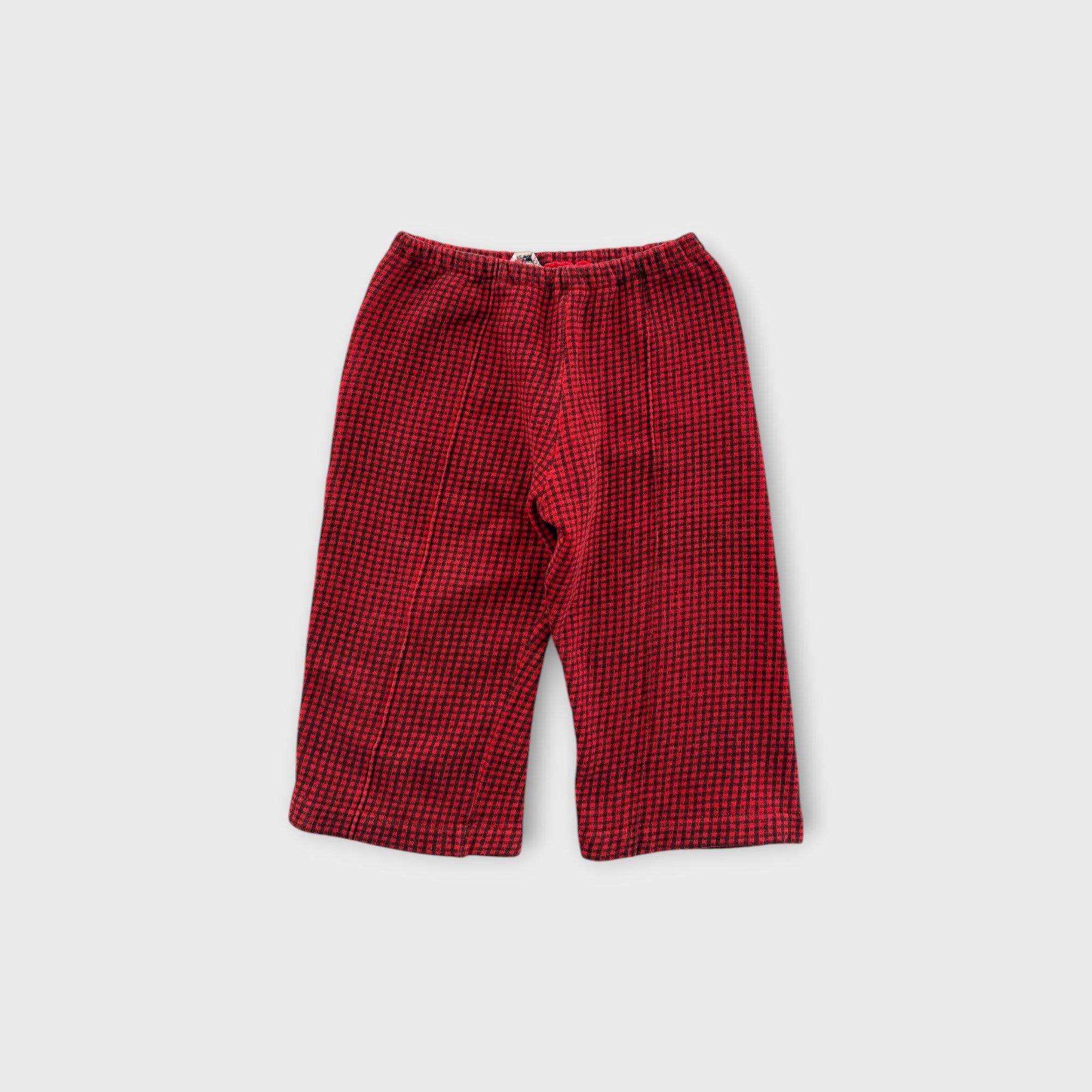Vintage Check Pants, Size 2