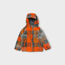 Columbia Check Raincoat, Size 3