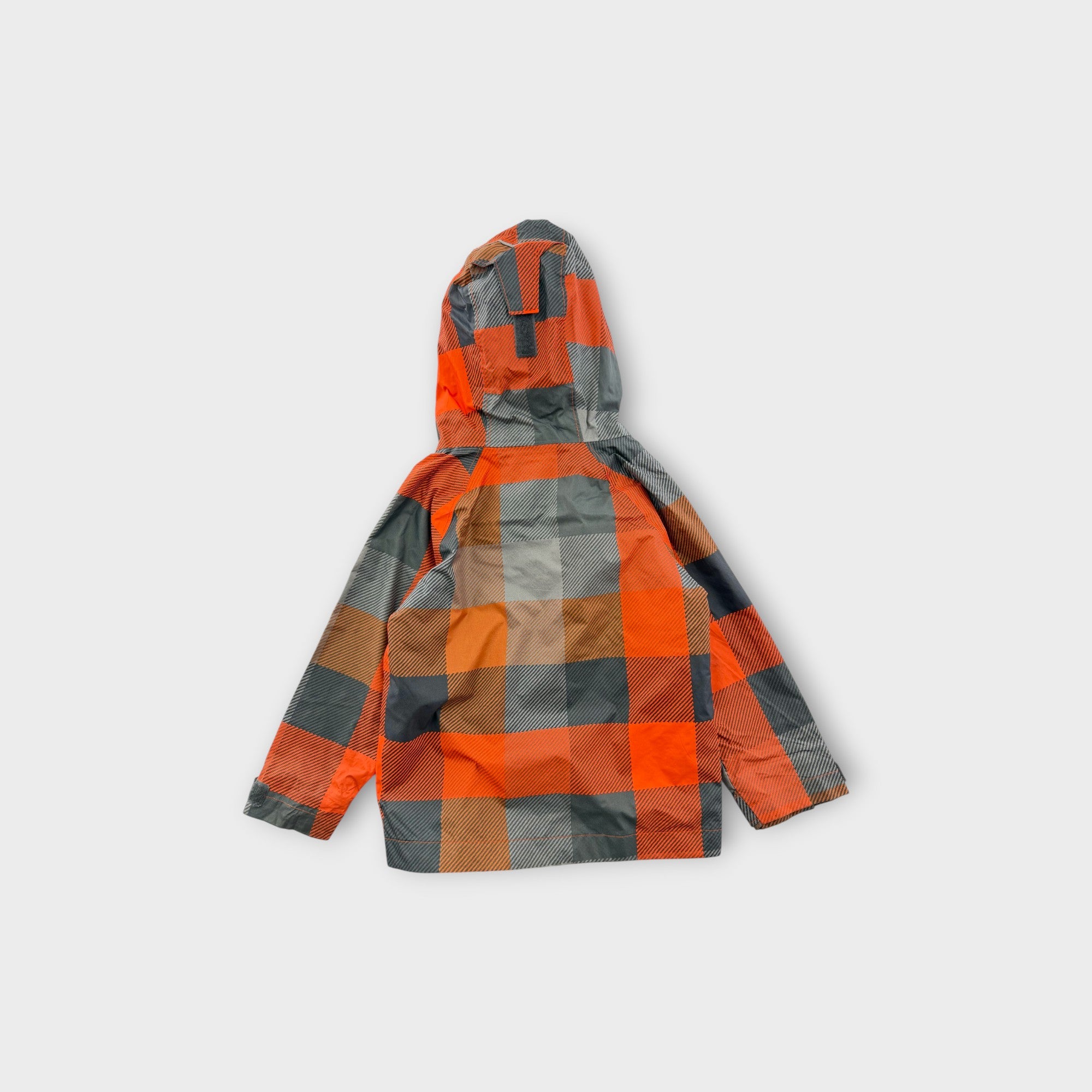 Columbia Check Raincoat, Size 3