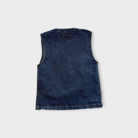 Vintage Denim Vest, Size 8