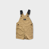 Oshkosh B'Gosh Tan Shortalls, Size 1