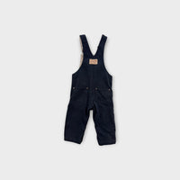 Petit Bateau Navy Overalls, Size 0