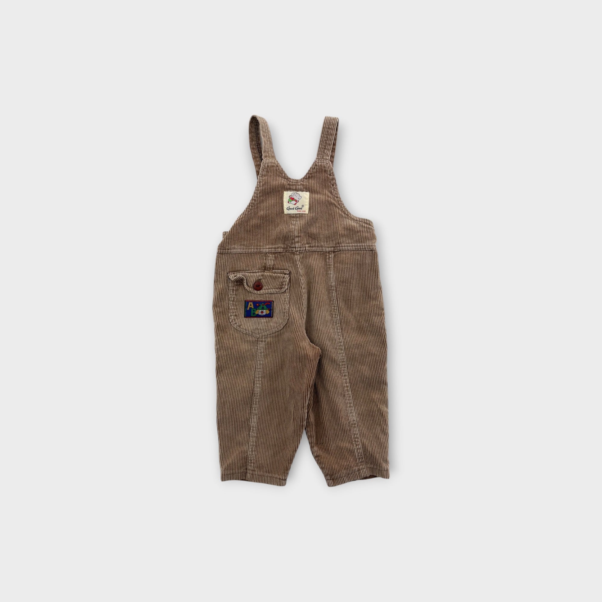 Vintage Corduroy Overalls, Size 3