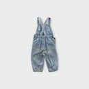 Vintage Denim Tug Boat Overalls, Size 1