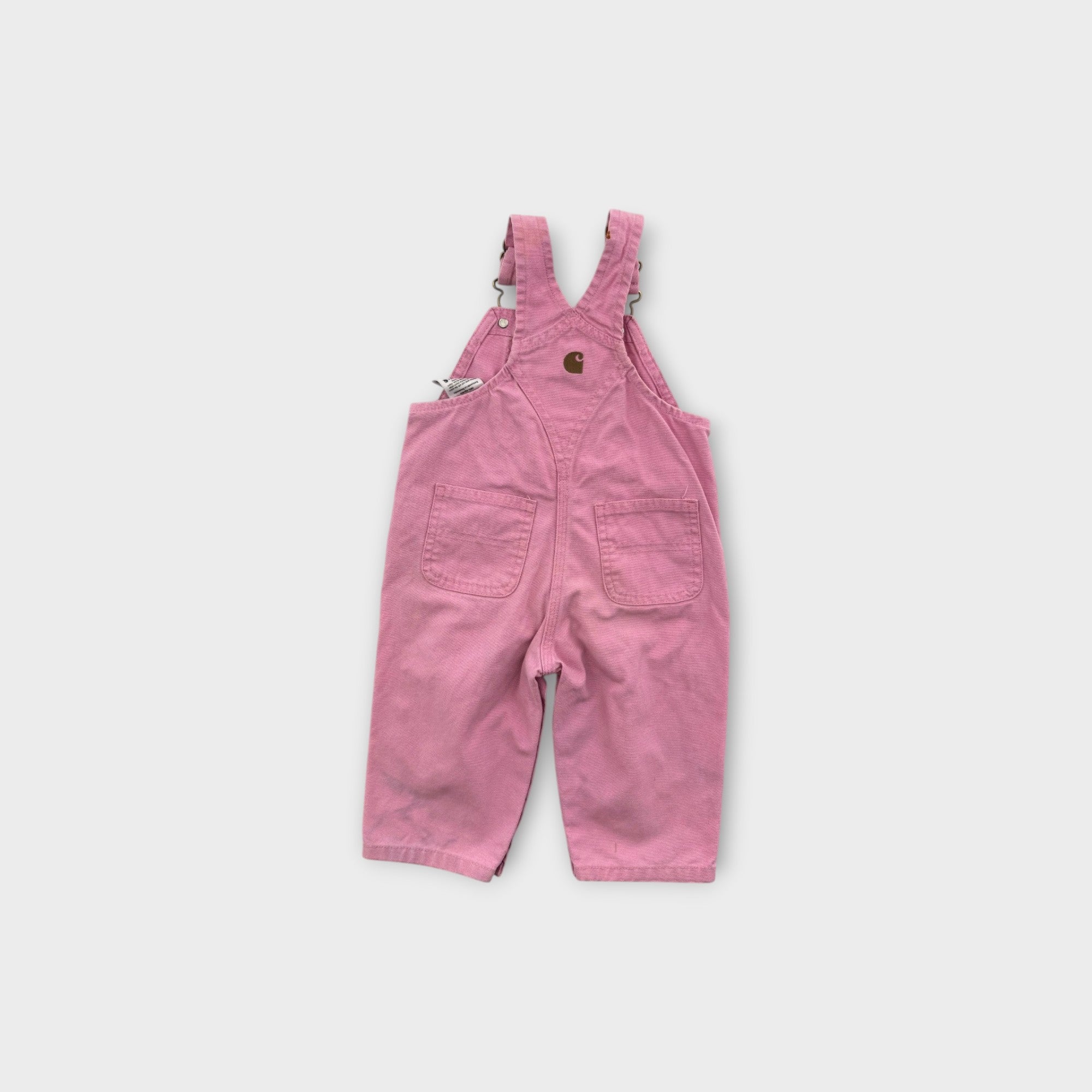 Carhartt Pink Denim Overalls, Size 9m – To The Moon Kids