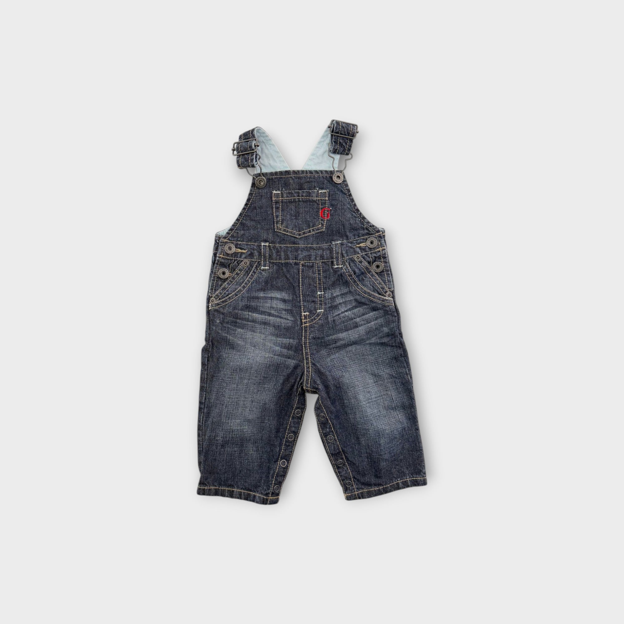 Guess Denim Overalls, Size 00