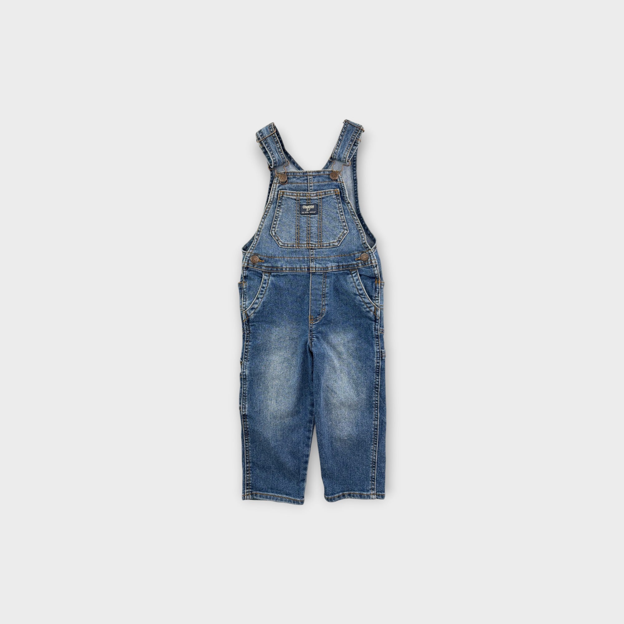 Oshkosh B'Gosh Denim Carpenter Overalls, Size 3