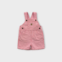 Carhartt Pink Stripe Overalls, Size 2