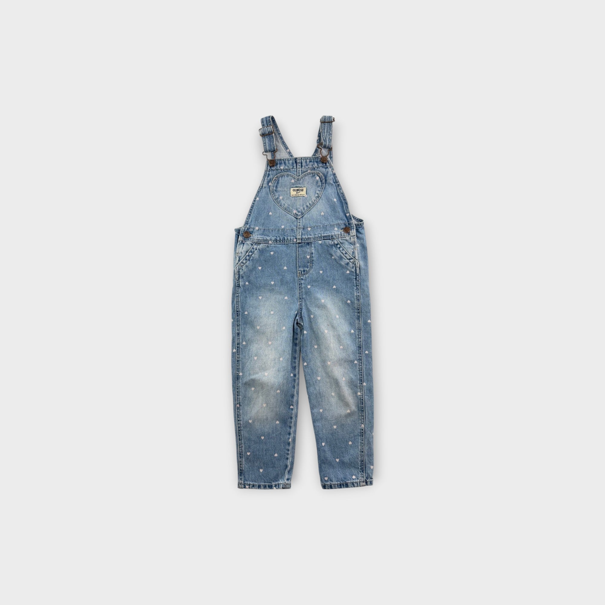 Oshkosh B'Gosh Heart Overalls, Size 4