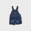 Oshkosh B'Gosh Denim Carpenter Shortalls, Size 0