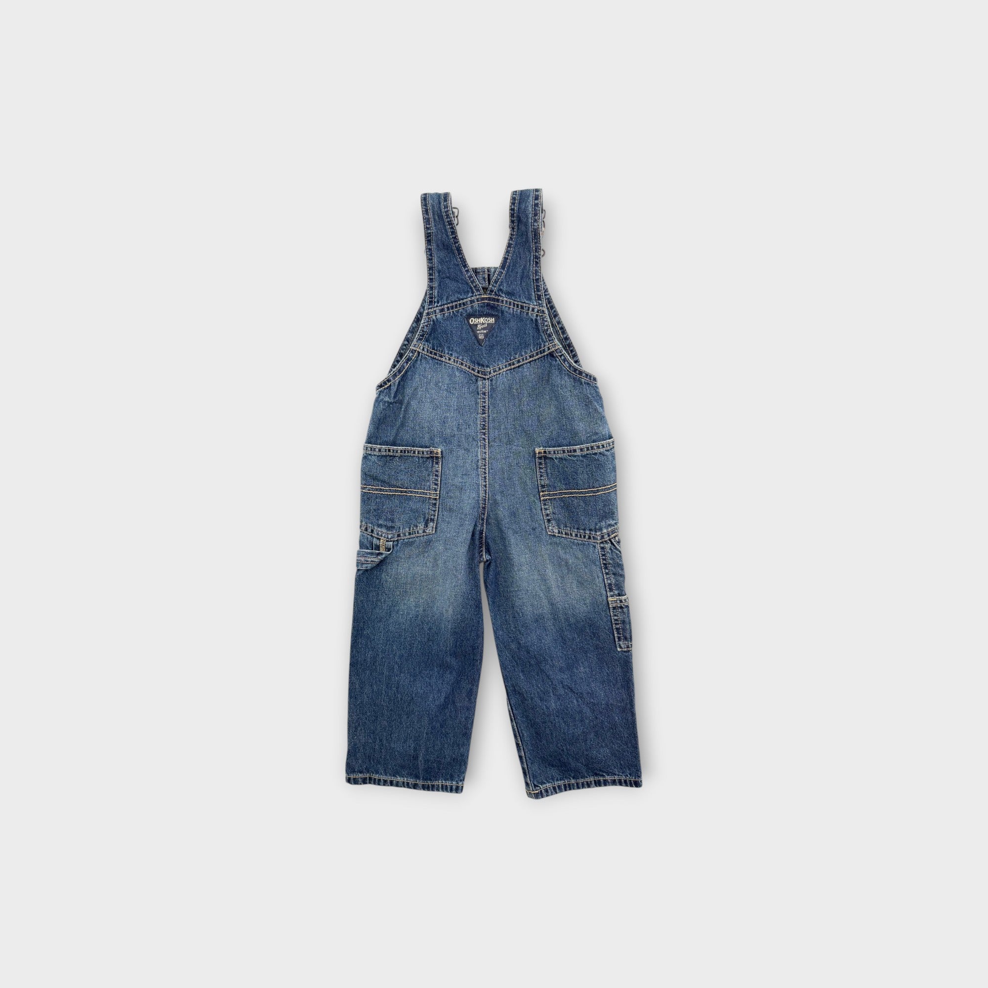 Oshkosh B'Gosh Denim Carpenter Overalls, Size 2