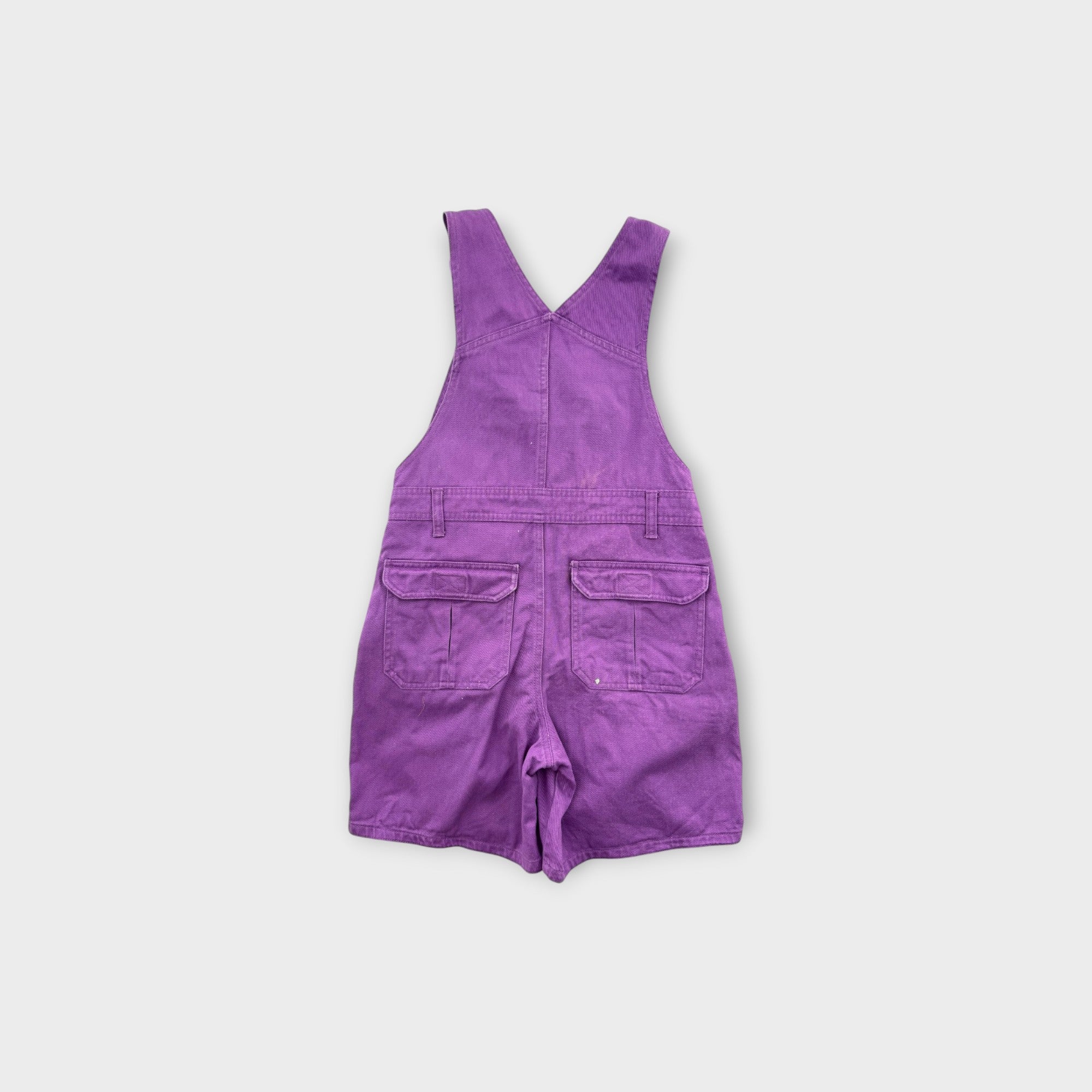 Vintage Route 66 Purple Overalls, Size 7-8