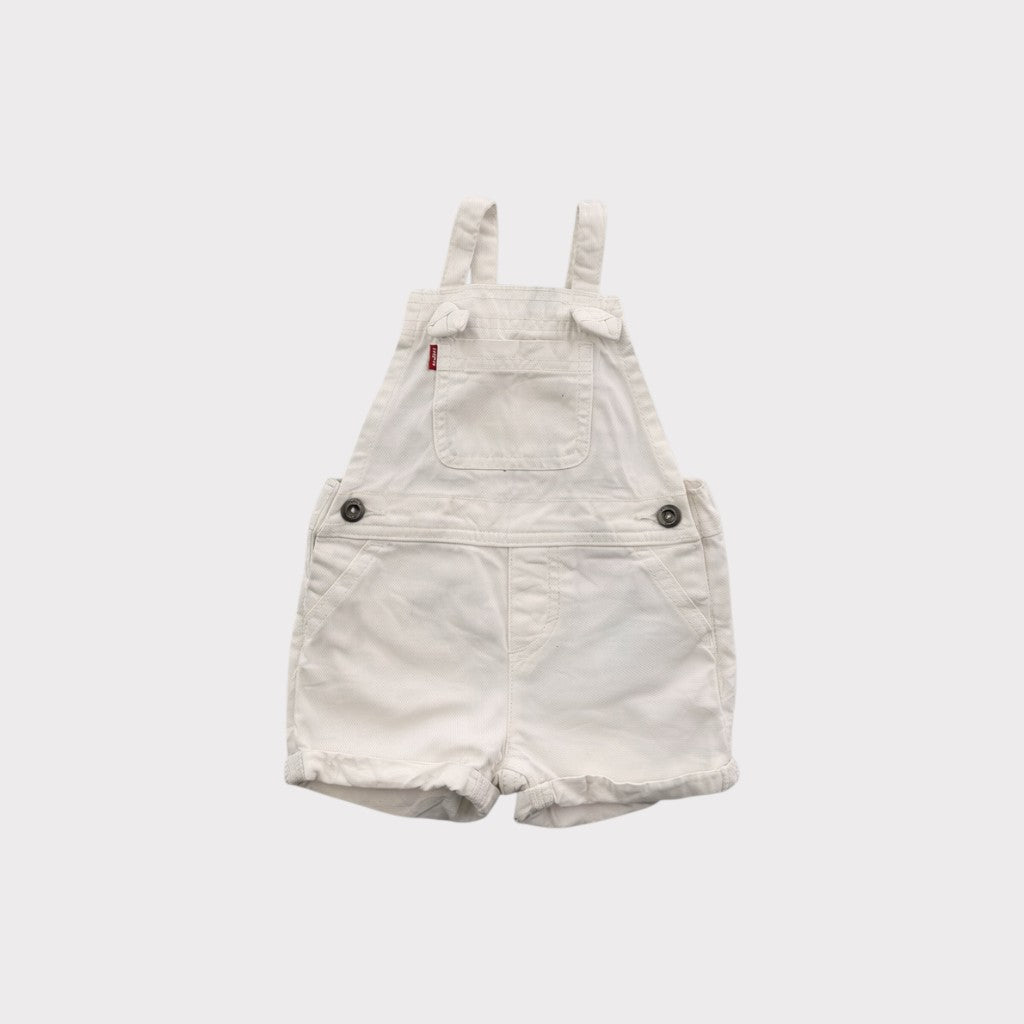 Levi's White Shortalls, Size 0