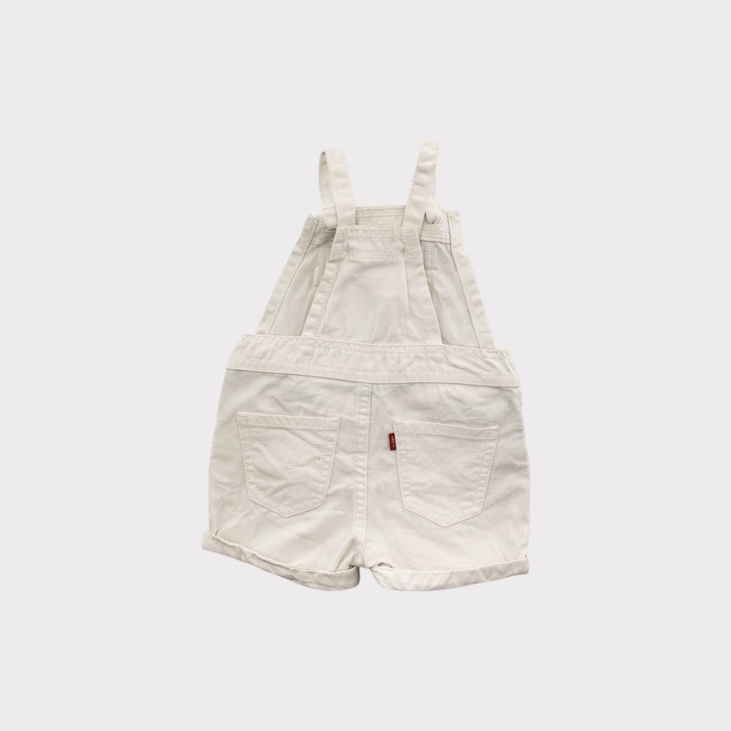 Levi's White Shortalls, Size 0