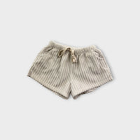 Our Folk White Ribbed Terry Set, Size 6