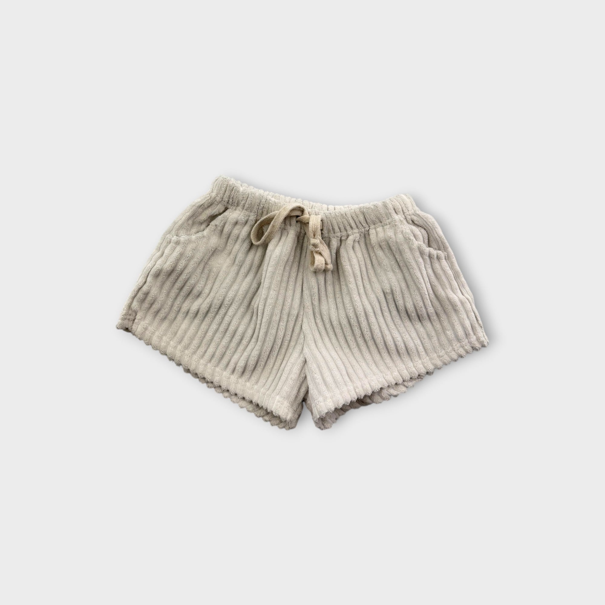 Our Folk White Ribbed Terry Set, Size 6