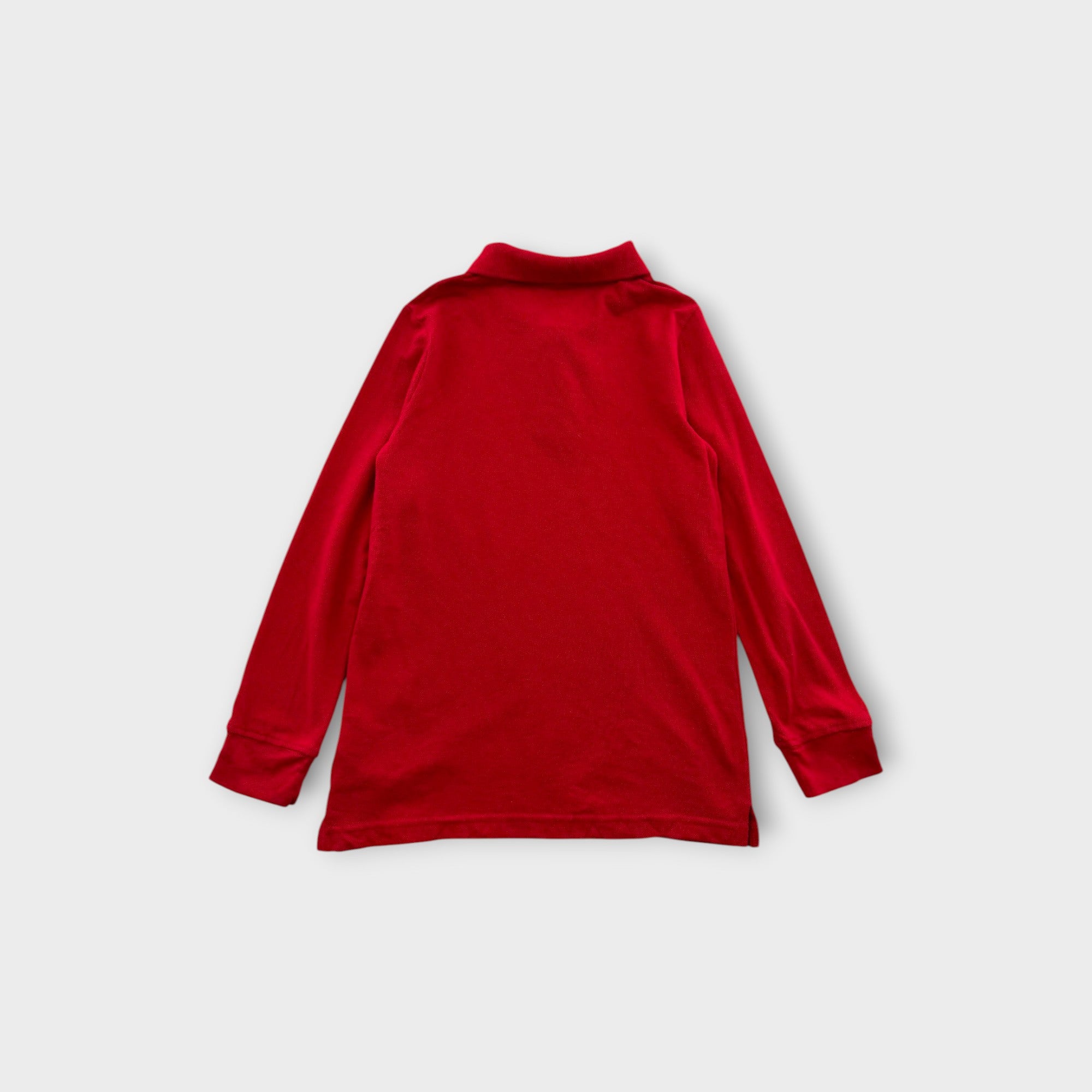 OshKosh Red Long Sleeve Polo Shirt, Size 7