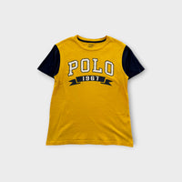 RL Contrast Sleeve T-Shirt, Size 8