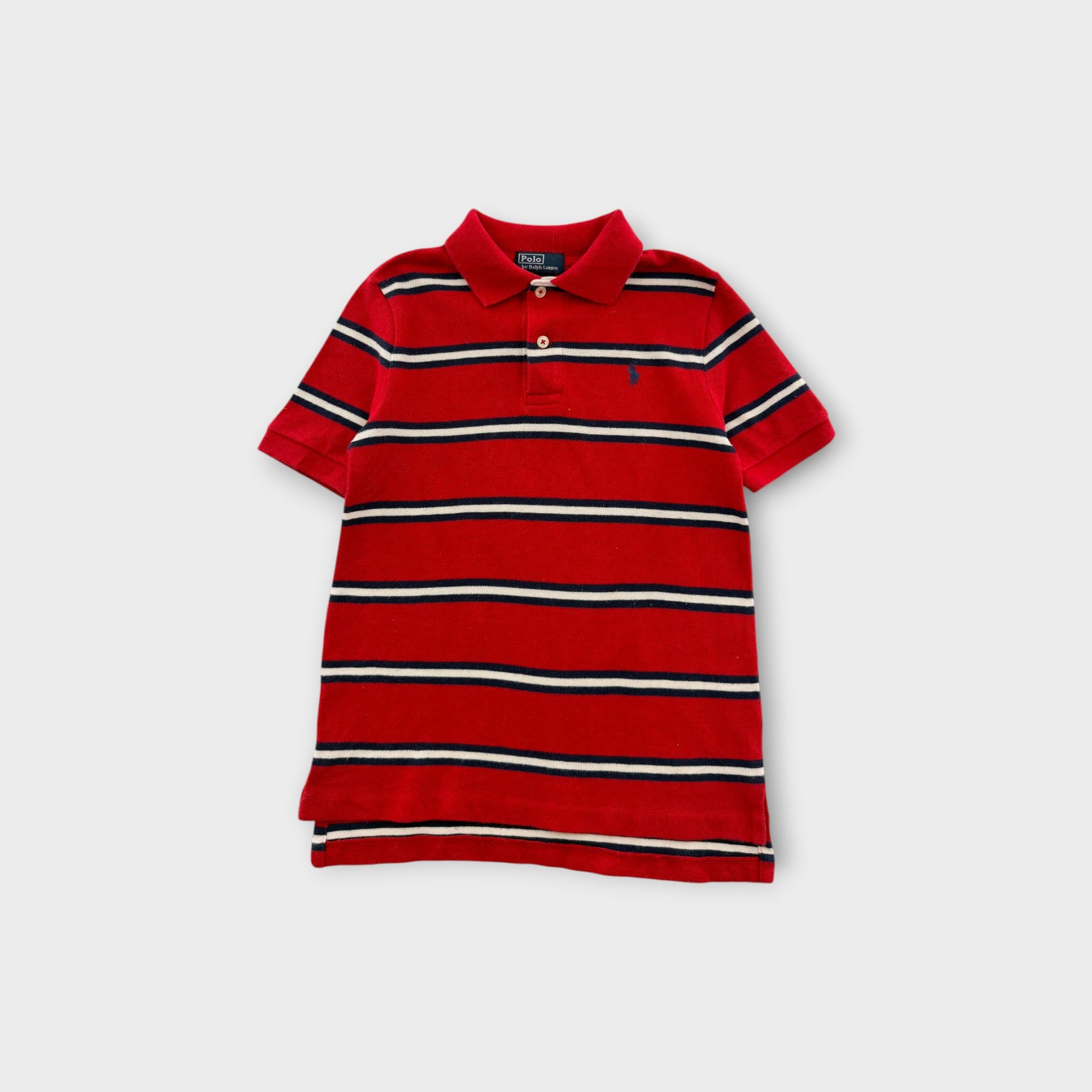 RL Striped Polo Shirt, Size 6