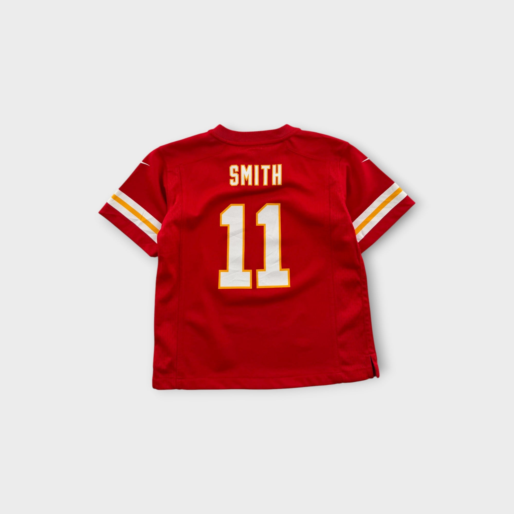 Nike Kansas City Chiefs #11 Smith NFL Jersey, Size 5-6