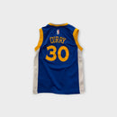 Adidas Steph Curry Golden State Warriors Basketball Jersey, Size 6-7