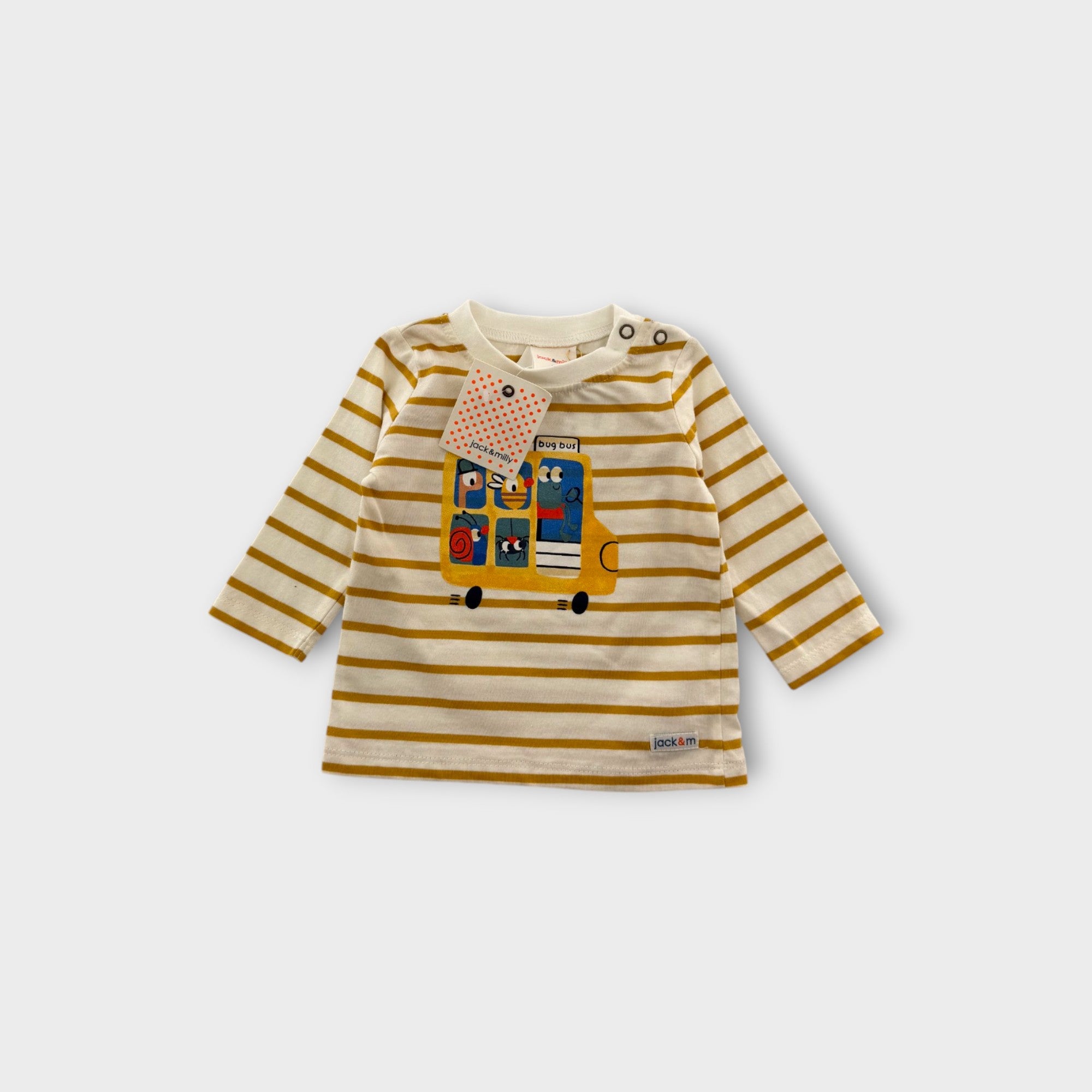 Jack & Milly Stripe Long Sleeve, Size 00