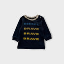 Diesel Long Sleeve Tee, Size 0