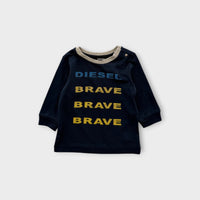 Diesel Long Sleeve Tee, Size 0