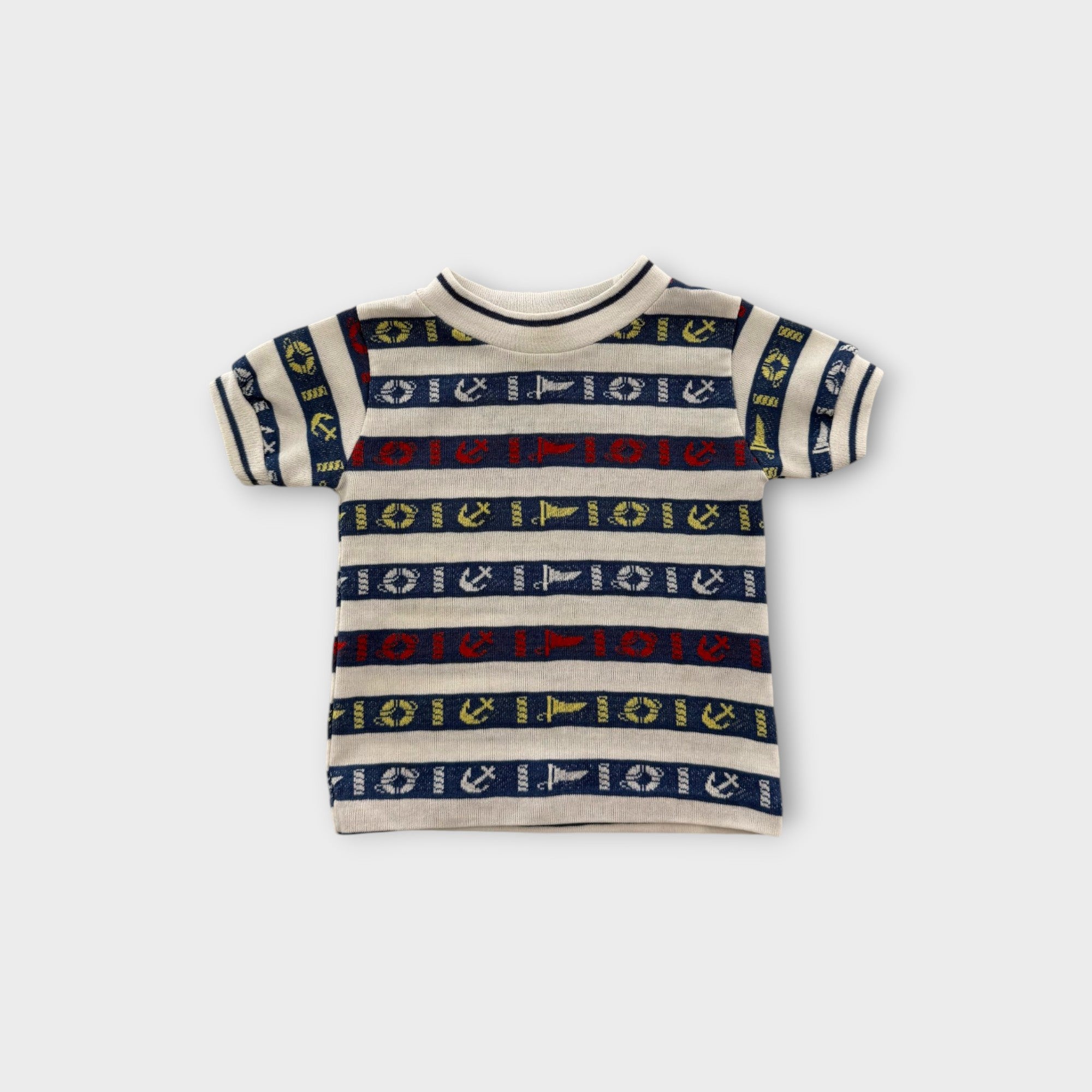 Vintage Healthtex Sailor Stripe Tee, Size 2