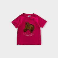Australian Grown Horse Tourist Tee, Size 2