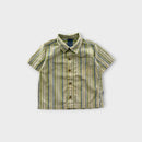 Vintage Pumpkin Patch Stripe Shirt, Size 1