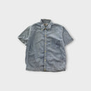 Vintage Stripe Seersucker Shirt, Size 8
