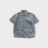 Vintage Stripe Seersucker Shirt, Size 8