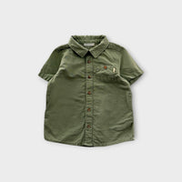 Purebaby Green Shirt, Size 3