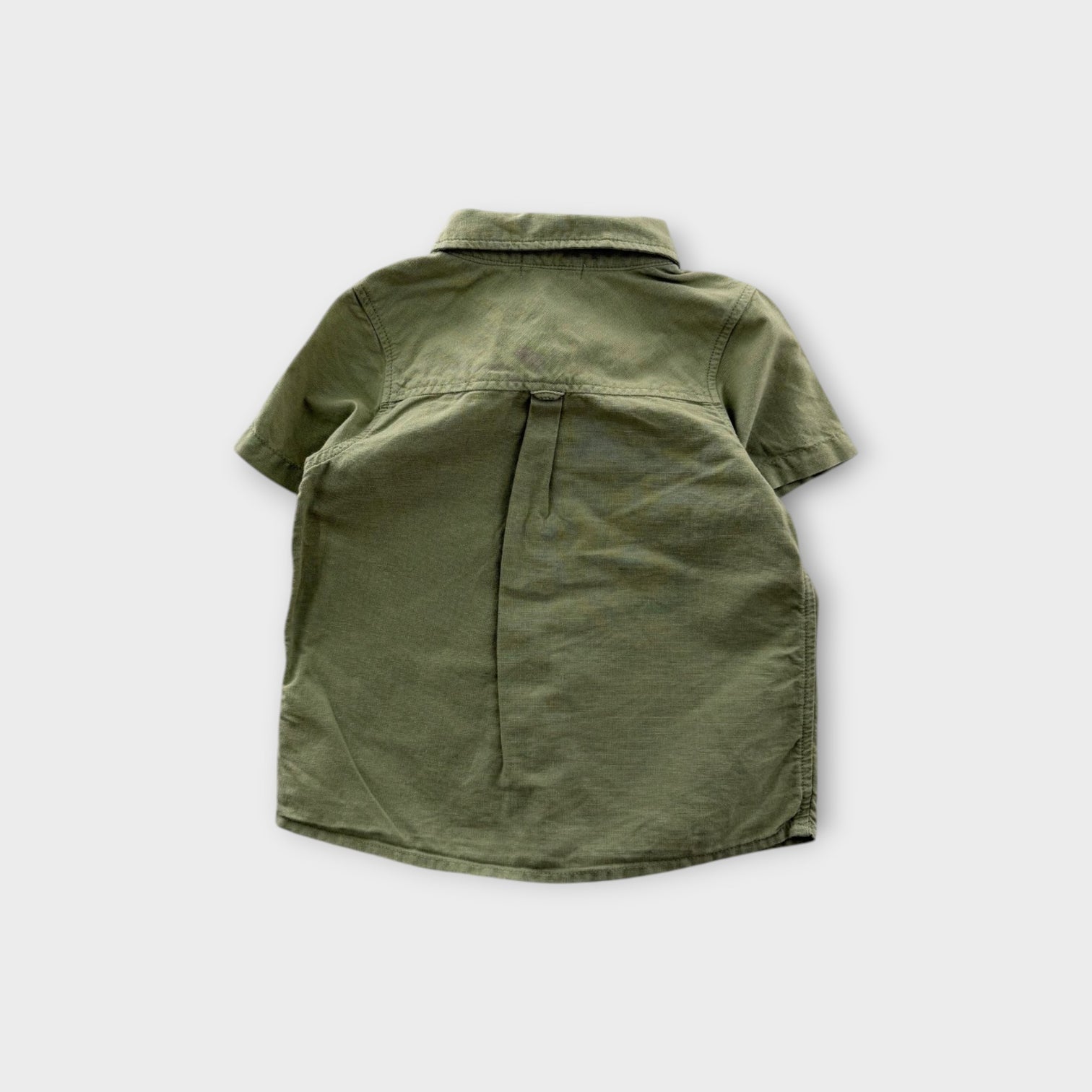 Purebaby Green Shirt, Size 3