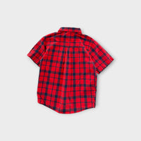 Oshkosh B'Gosh Red Plaid Shirt, Size 5
