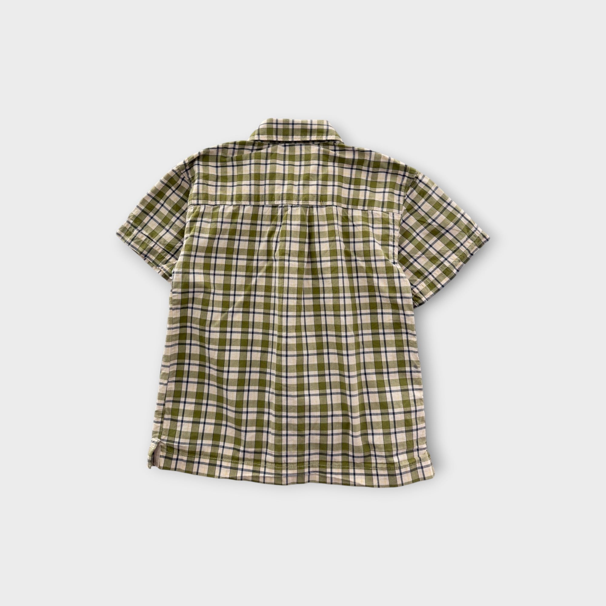 Retro Oshkosh B'Gosh Plaid Shirt, Size 4