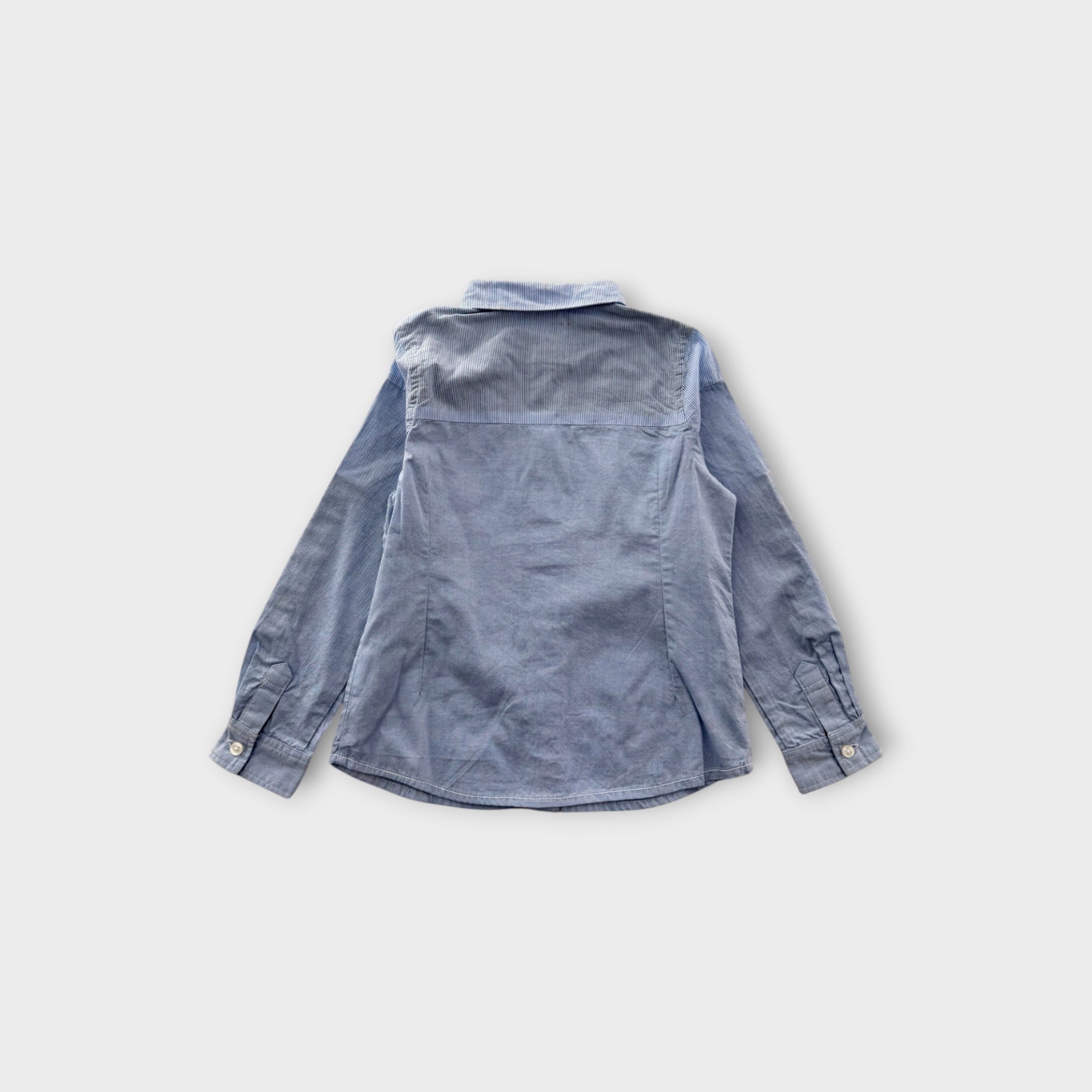 IKKS Chambray Stripe Shirt, Size 4