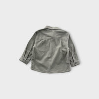 Zara Teal Corduroy Shirt, Size 1