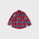 Oshkosh B'Gosh Plaid Flannel Shirt, Size 2