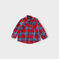 Oshkosh B'Gosh Plaid Flannel Shirt, Size 2