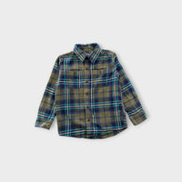 Oshkosh B'Gosh Plaid Flannel Shirt, Size 5