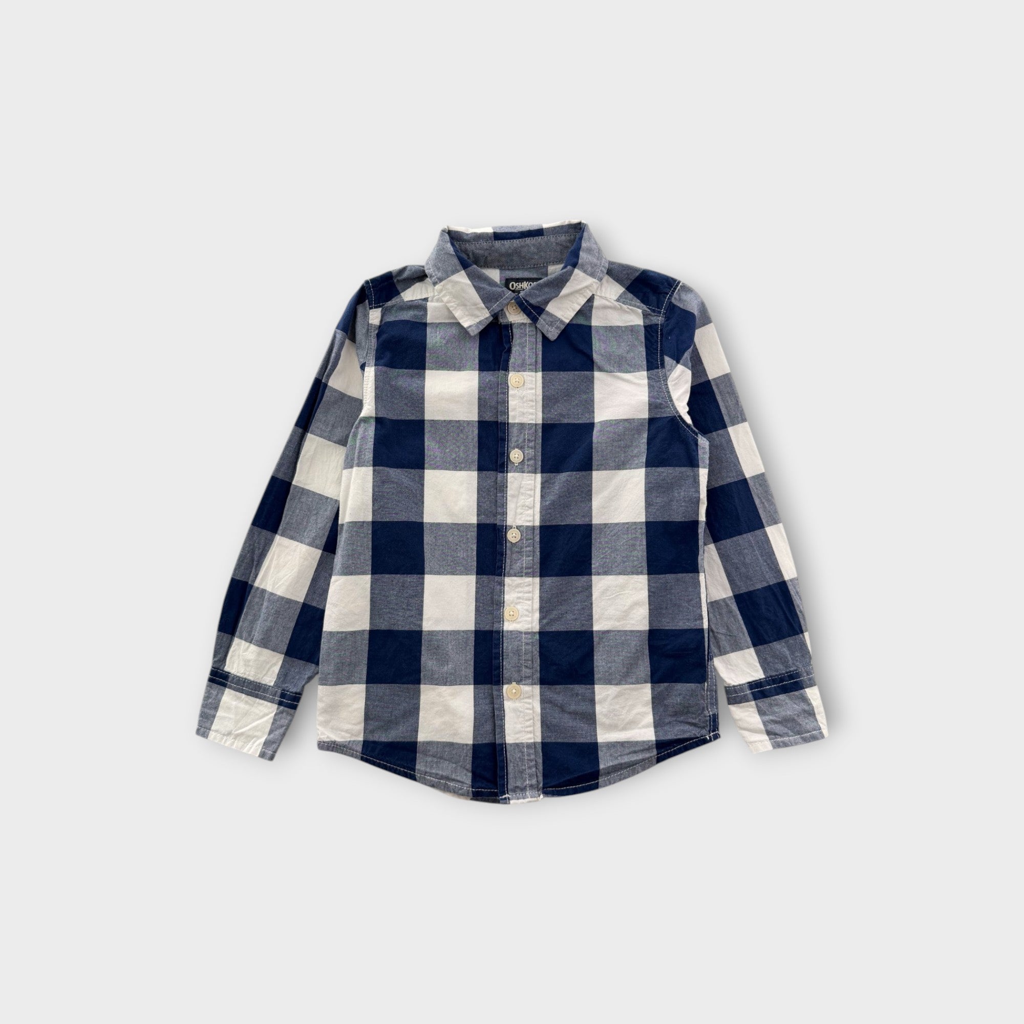 OshKosh B'Gosh Check Shirt, Size 5