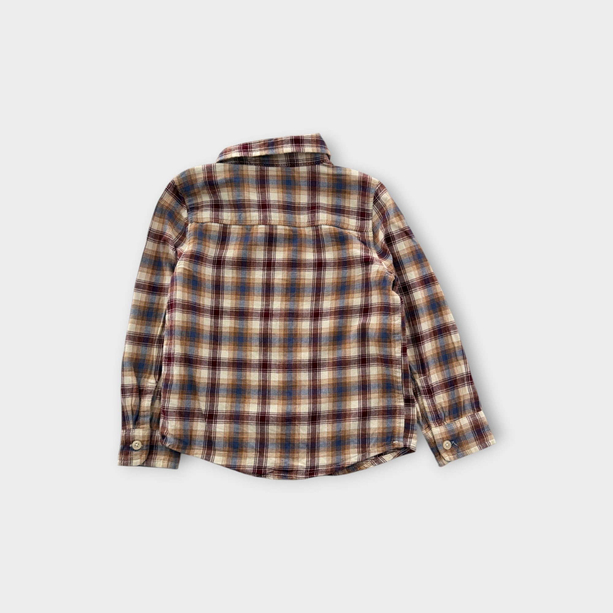 OshKosh B'Gosh Plaid Flannel Shirt, Size 4