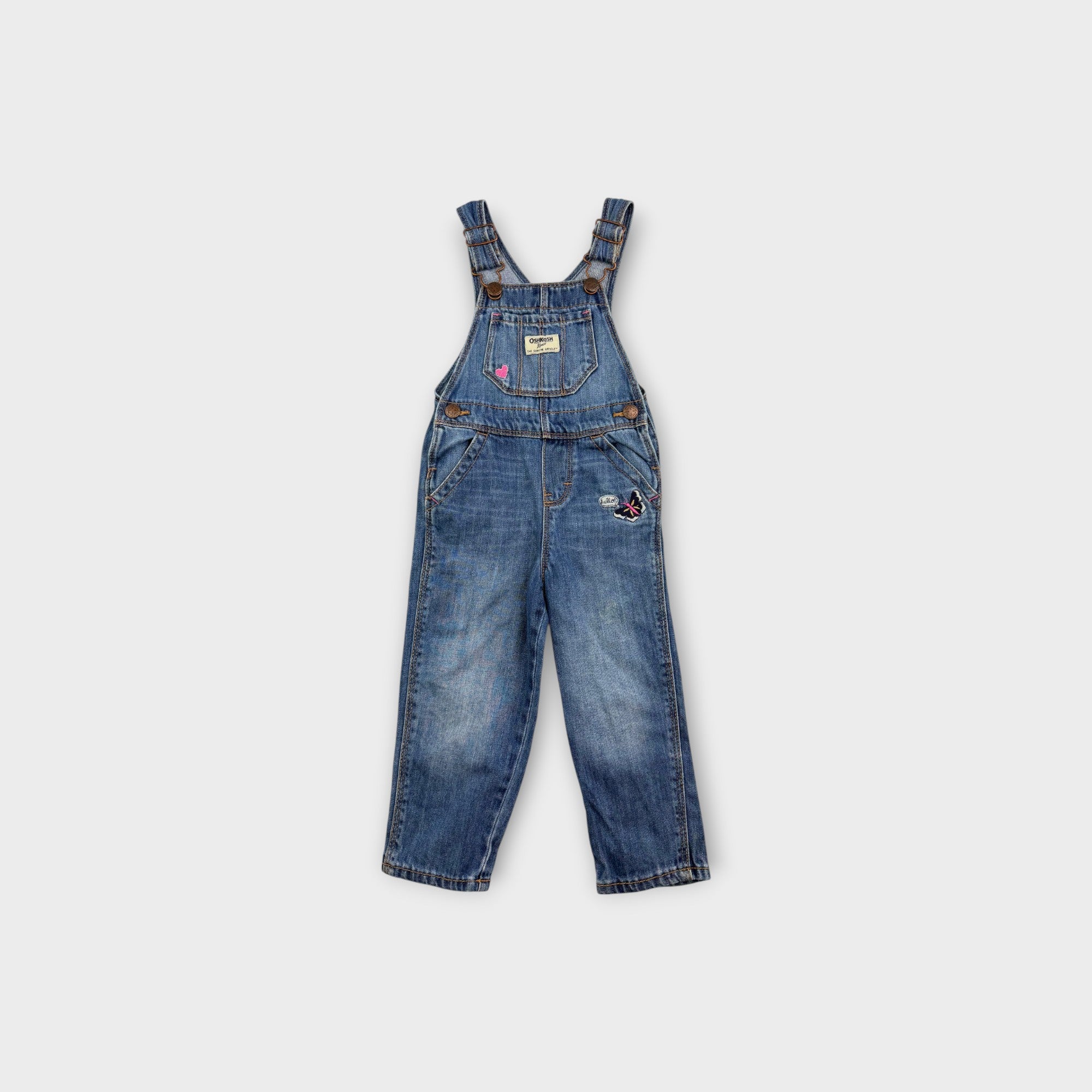Oshkosh B'Gosh Embroidered Overalls, Size 2