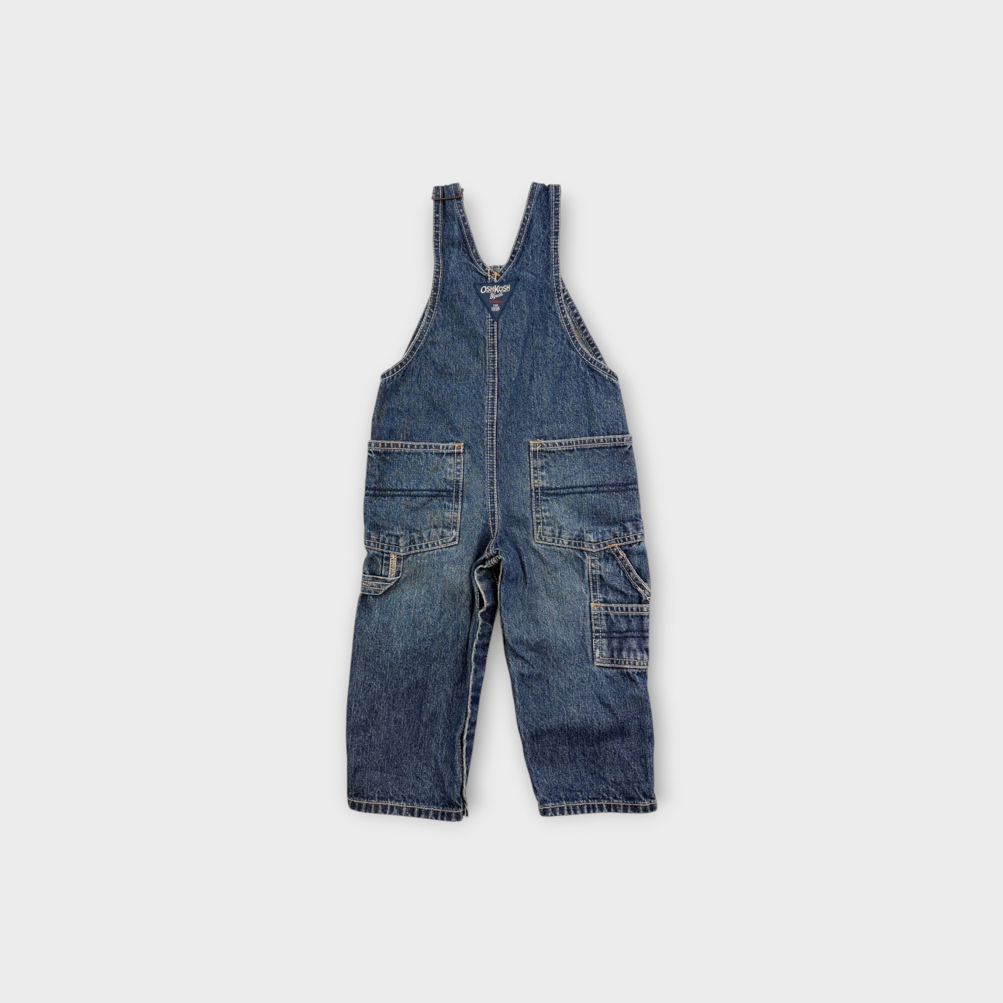 Retro Y2K Oshkosh B'Gosh Carpenter Overalls, Size 0