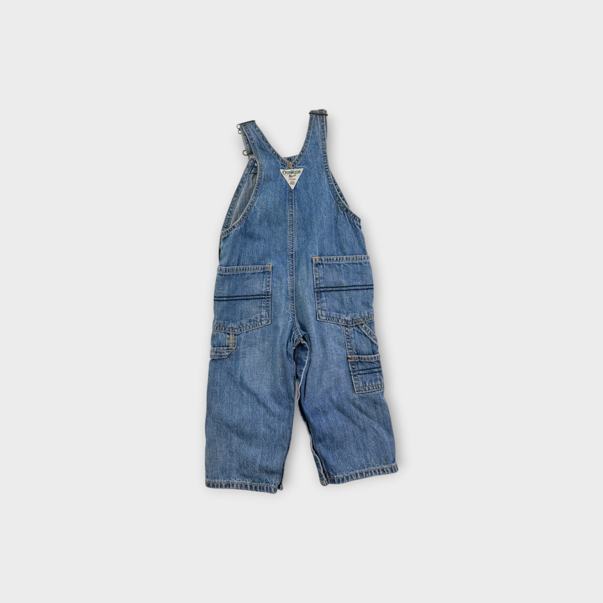 Retro Oshkosh B'Gosh Overalls, Size 0