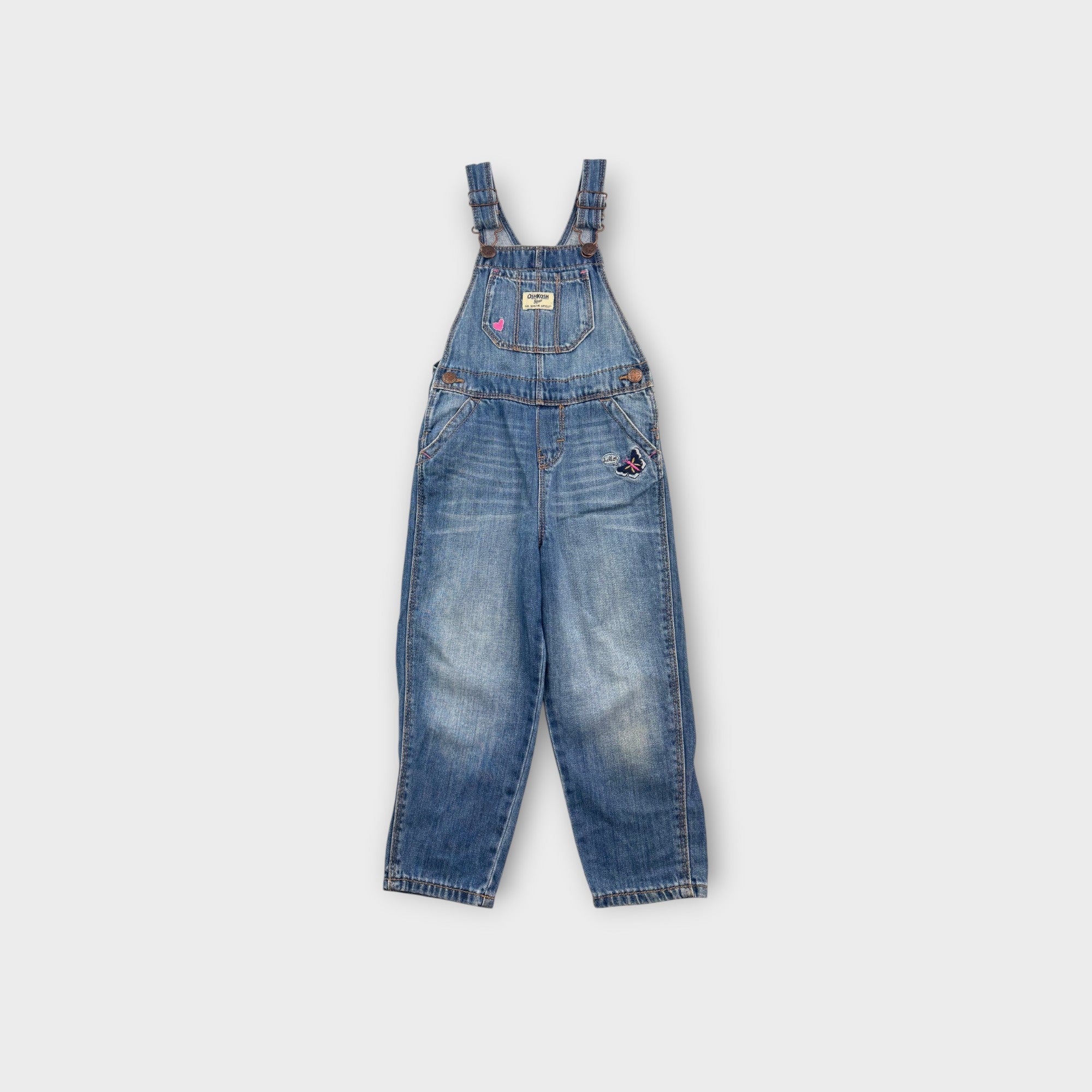 Oshkosh B'Gosh Embroidered Overalls, Size 4